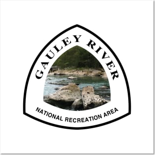 Gauley River National Recreation Area trail marker Posters and Art